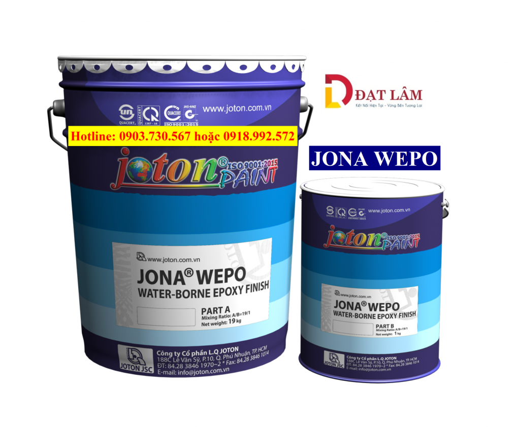 JONA WEPO - Sơn Phủ Epoxy Gốc Nước - Đạt Lâm