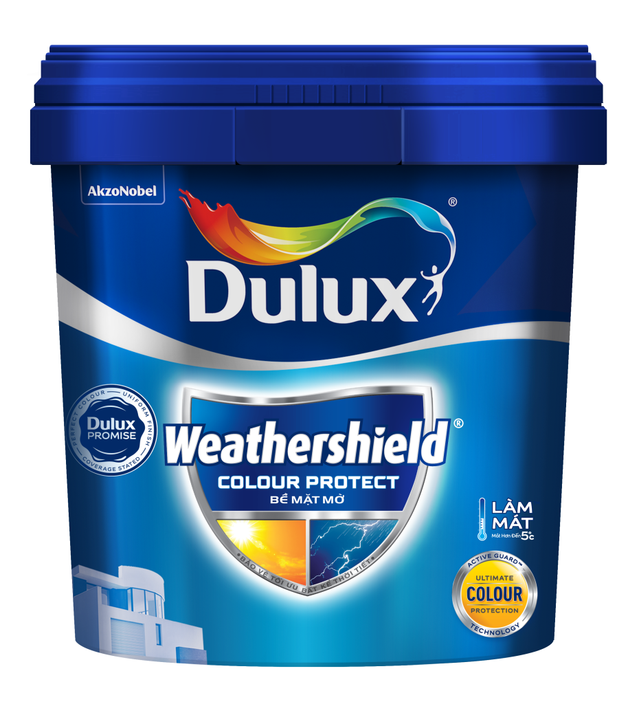 Dulux WeatherShield Colour Protect - MỜ - E015 - Đạt Lâm