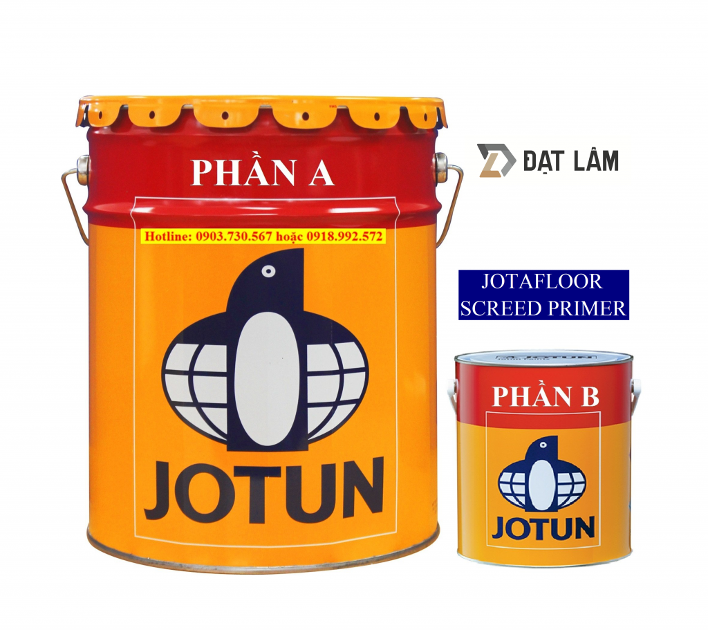 Sơn Lót Sàn bê tông Jotafloor Screed Primer - 1.95L - Đạt Lâm