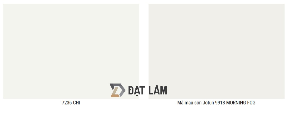 MÃ MÀU SƠN TRẮNG SỨ CỦA SƠN JOTUN