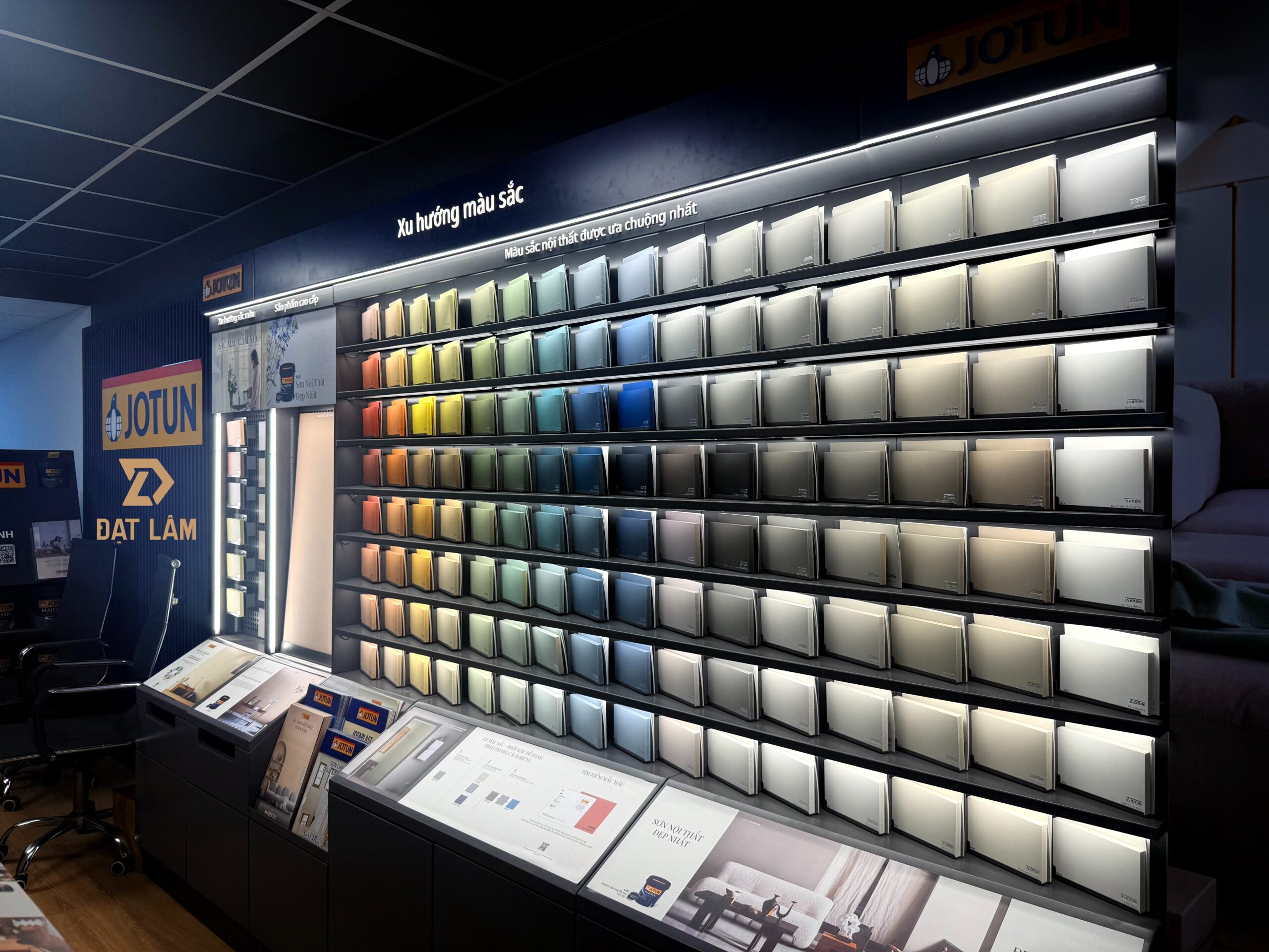 Trung Tâm Pha Màu Sơn Jotun Studio Đạt Lâm Thủ Đức Chính Hãng