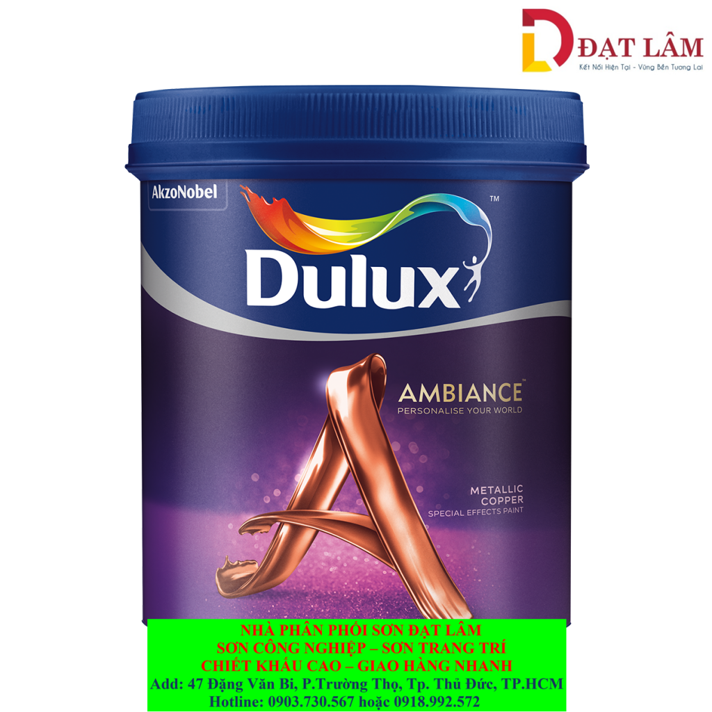 Dulux Ambiance Special Effects Paints (Metallic Copper) Đạt Lâm