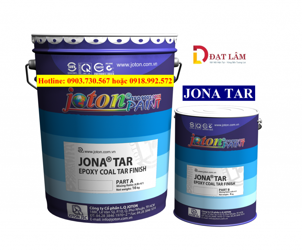 JONA TAR Sơn Epoxy Nhựa Than Đá - 20KG - Đạt Lâm