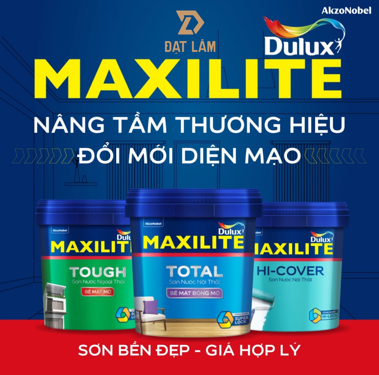 Đại Lý Sơn Maxilite - Lựa Chọn Hoàn Hảo Cho Mọi Công Trình